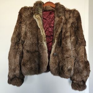 Luxurious Brown Fur Jacket